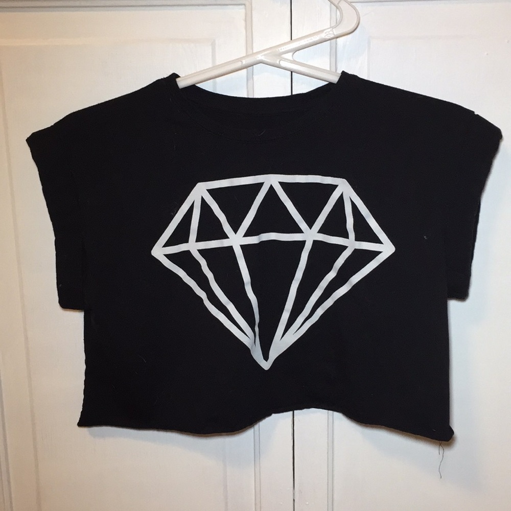 Diamond crop top